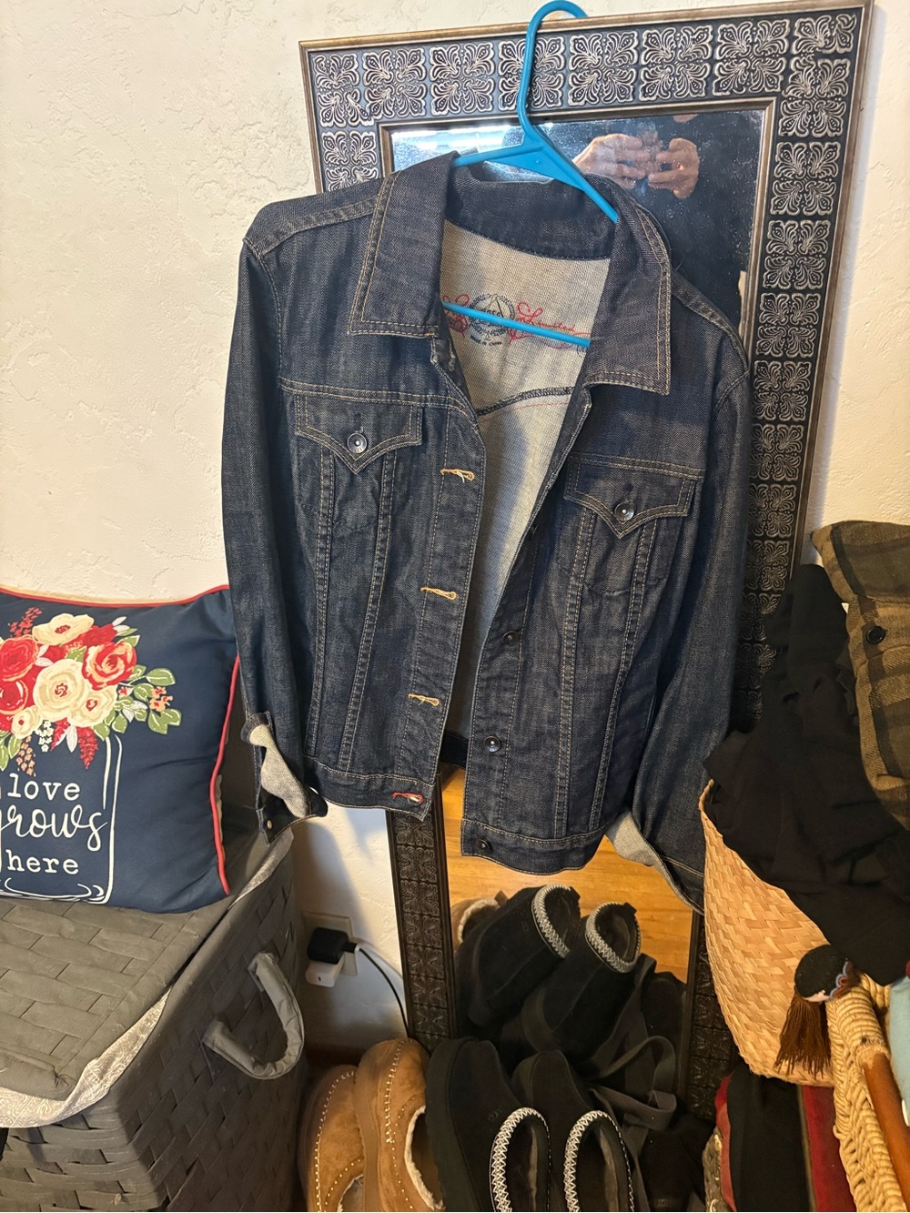 Lee Men's Dark Indigo Denim Jacket